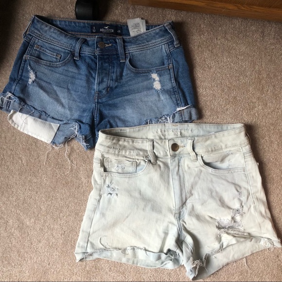 8 AMERICAN EAGLE SUPER STRETCH HIGH WAIST SHORTS BUNDLE 👖 - Picture 3 of 6